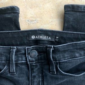 Athleta Sculptek Ultra Skinny Jean Carbon Wash